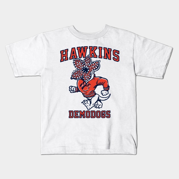 HAWKINS DEMODOGS Kids T-Shirt by Talehoow